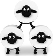 Supporto per il rotolo di carta igienica ecologico "Dolly" - Plastica biodegradabile - Manufatto artigianale - Ideale regalo