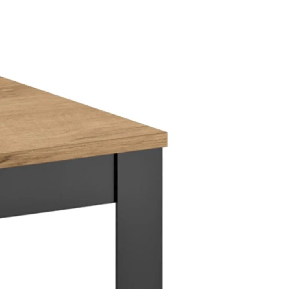 Tavolo da pranzo allungabile effetto rovere naturale naturale Moon 156-316x90 cm fino a 12 posti Made in Italy | Duzzle