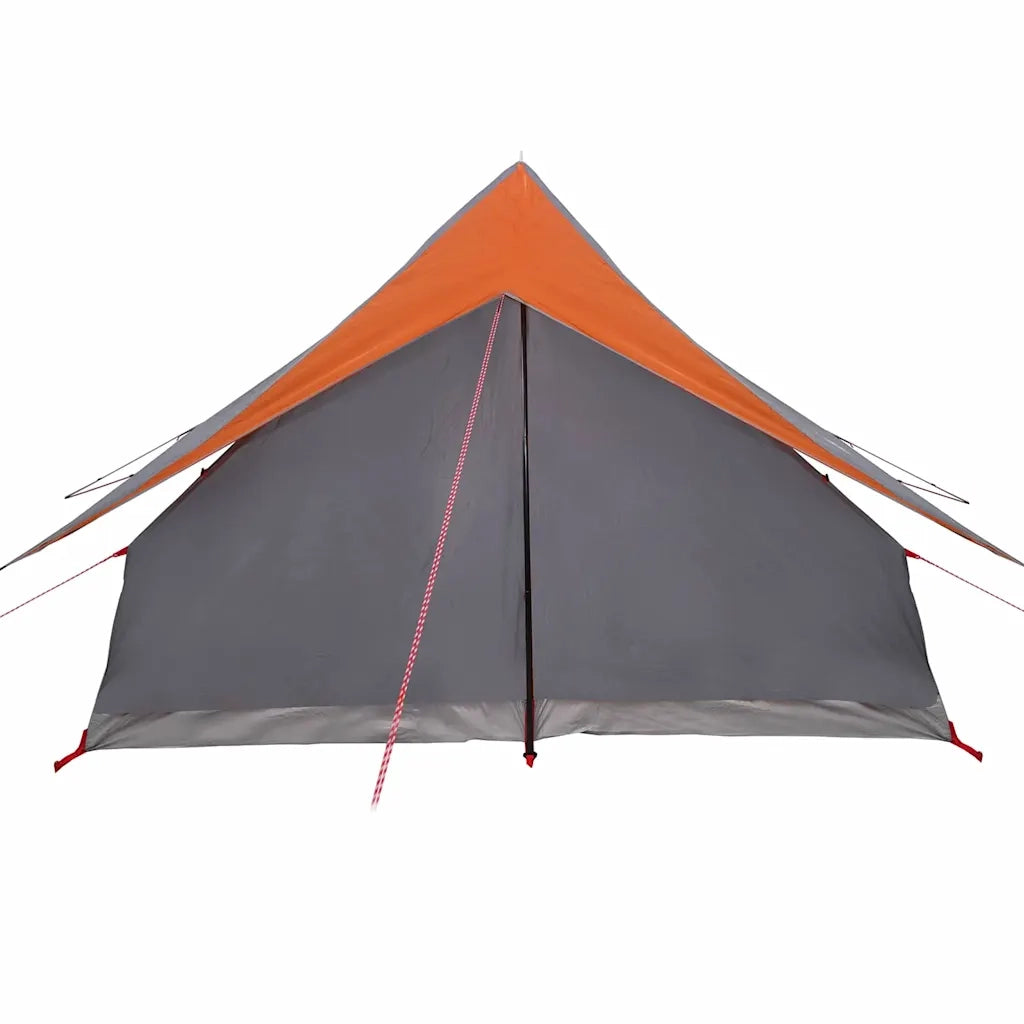 Tenda Familiare con tetto Grigio e arancione 315 x 286 x 200 cm 4100681