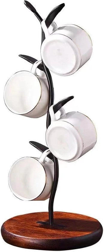 Sostegno per tazze da caffè e tè - Sostegno elegante per tazze da caffè e tè per la cucina - Torre per tazze