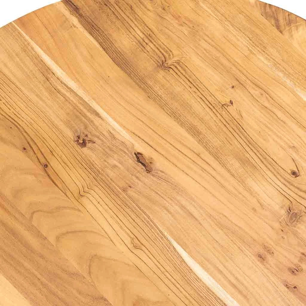 Tavolo da pranzo Swiss Edge gamba a ragno svizzera in legno D130x77