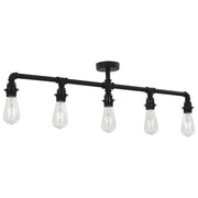 Lampadario Nero per 5 Lampadine E27 CFW3373880
