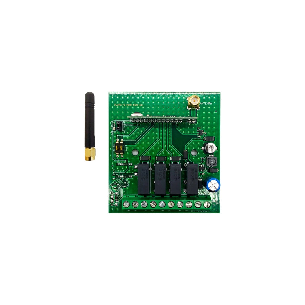 RICEVITORE 4CH CON ANTENNA PONTE RADIO 1KM BIDIREZIONALE VDS MARCONI 519/0020