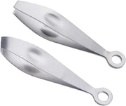 Pincet a dente per filettare pesce e carne con lama piatta e inclinata per rimuovere spine e pelle, set da 2 pezzi