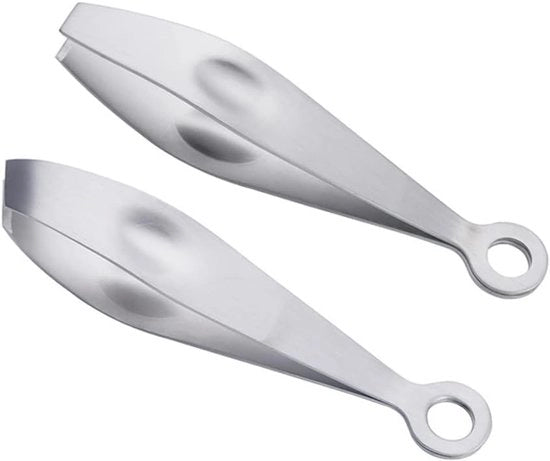 Pincet a dente per filettare pesce e carne con lama piatta e inclinata per rimuovere spine e pelle, set da 2 pezzi