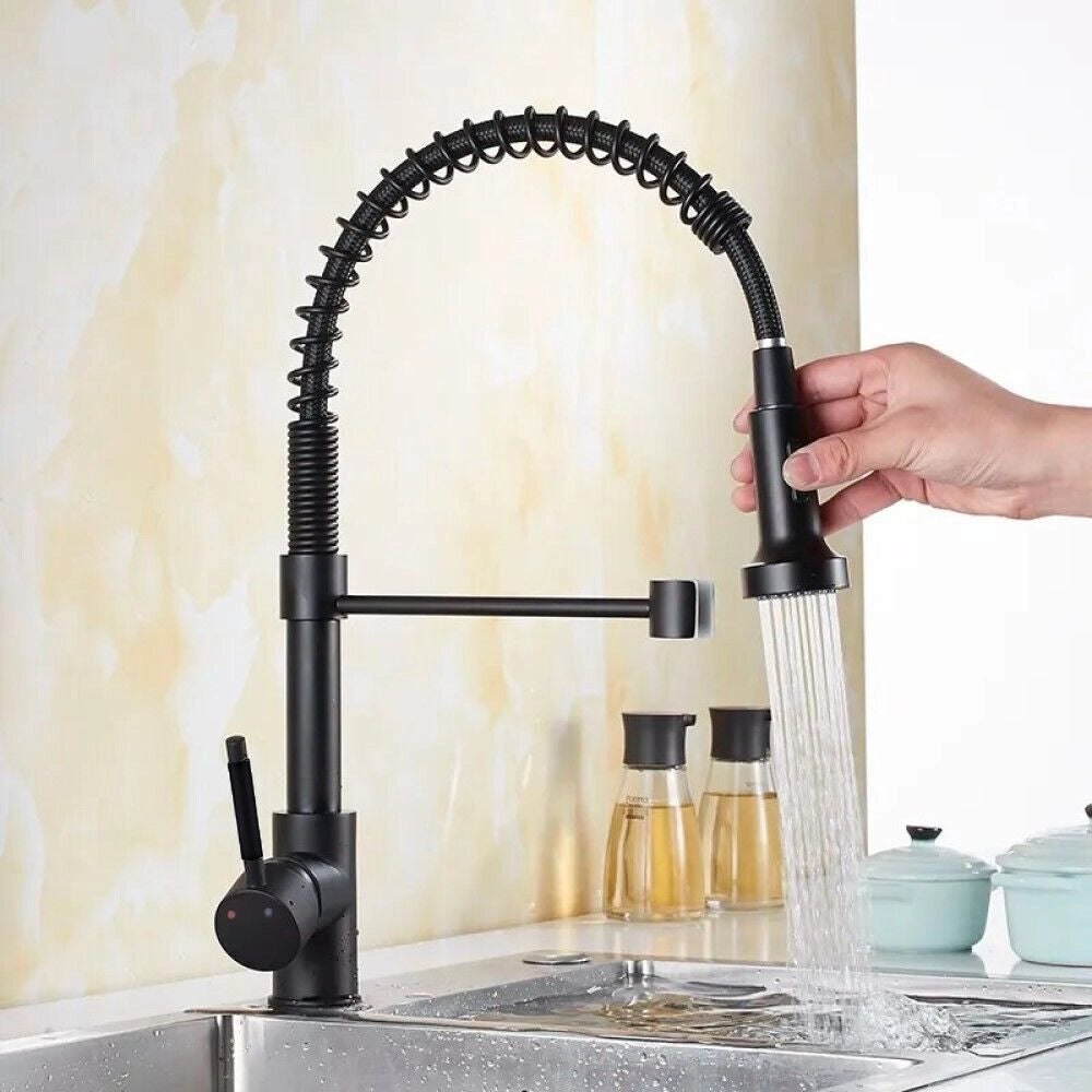 Miscelatore cucina rubinetto con doccetta canna alta isola cucina 87467
