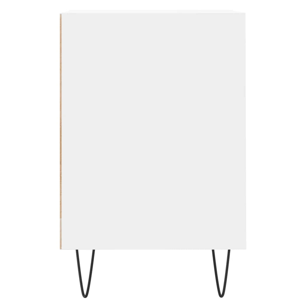 Mobile TV multimediale mensola TV credenza TV sala da pranzo soggiorno camera da letto 100 x 35 x 55 cm legno ingegnerizzato bianco 02_0025508