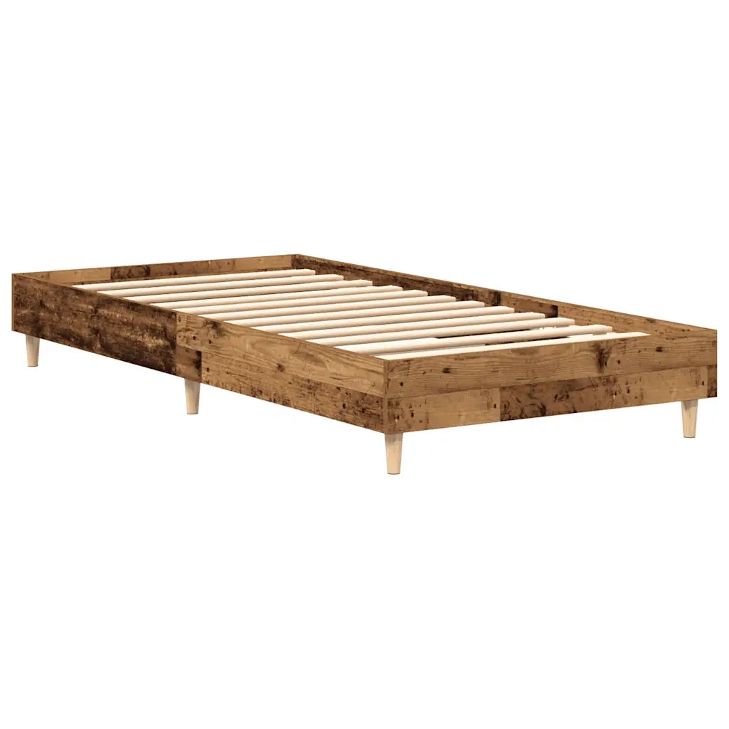 Giroletto senza Materasso Legno Antico 90x200 cm in Truciolato 861055