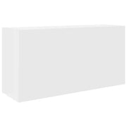 Mobile da Bagno | Armadio da bagno a Parete Bianco 80x25x40 cm in Truciolato
