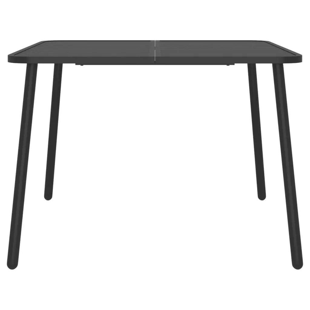 Set da Pranzo da Giardino 7 pz in Acciaio Antracite 3187990