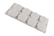 Feltrino Feltrino Feltrini Adesivi Bianco D24 Pezzi 8 - Masidef