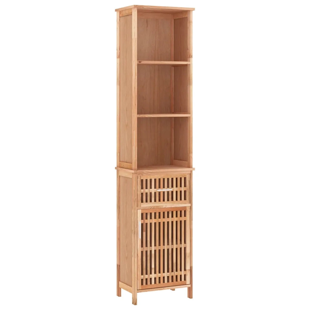 Set Mobili da Bagno 5pz in Legno Massello di Noce 3185786