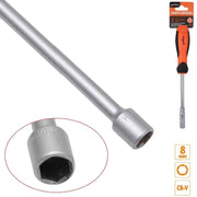 Trade Shop - Chiave A Bussola Esagonale 8 Mm Cacciavite Cr-v Con Impugnatura Ergonomica 94865 -