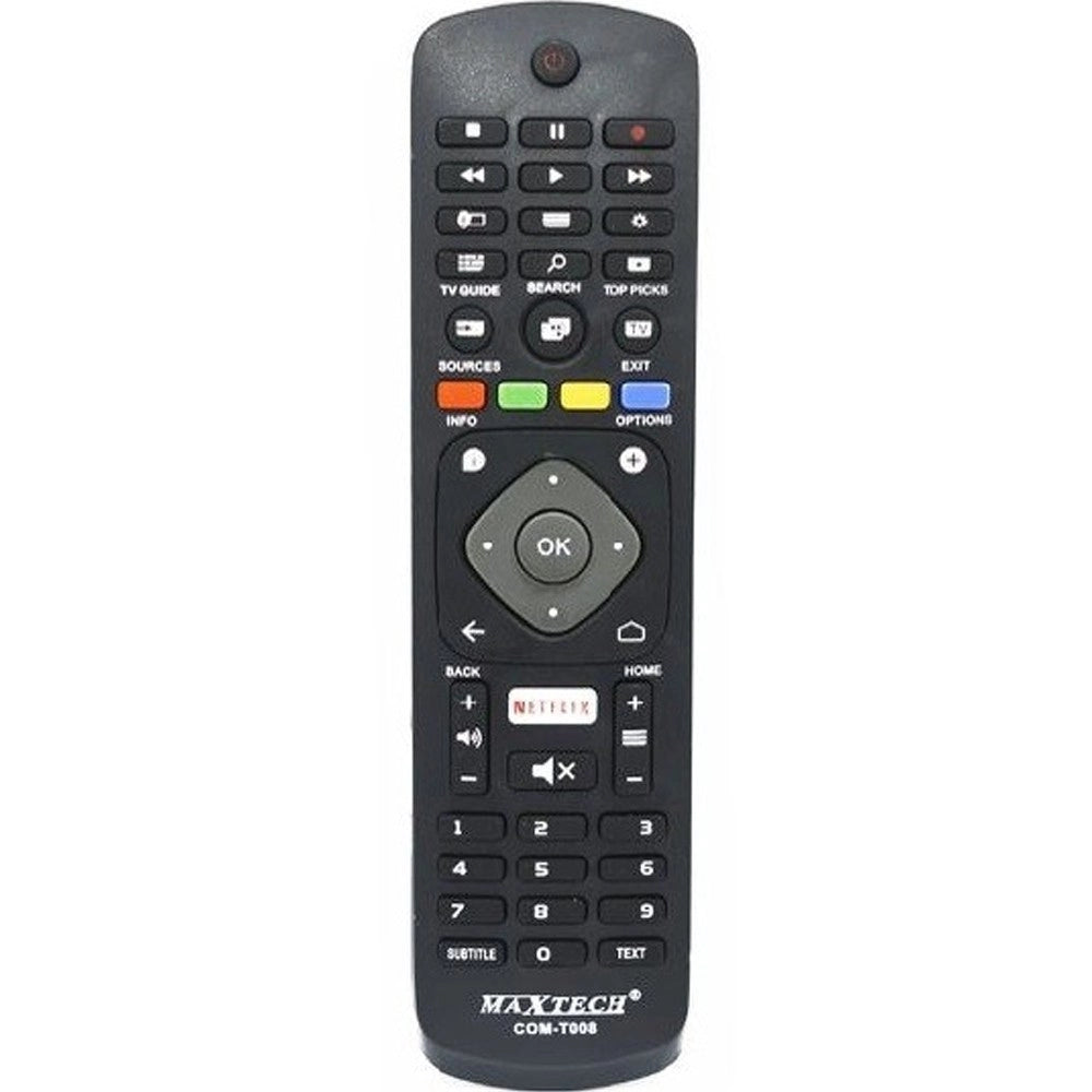 Trade Shop - Telecomando Compatibile Con Philips Tv Smart Led Lcd Plasma Serie Tv Com-t008 -