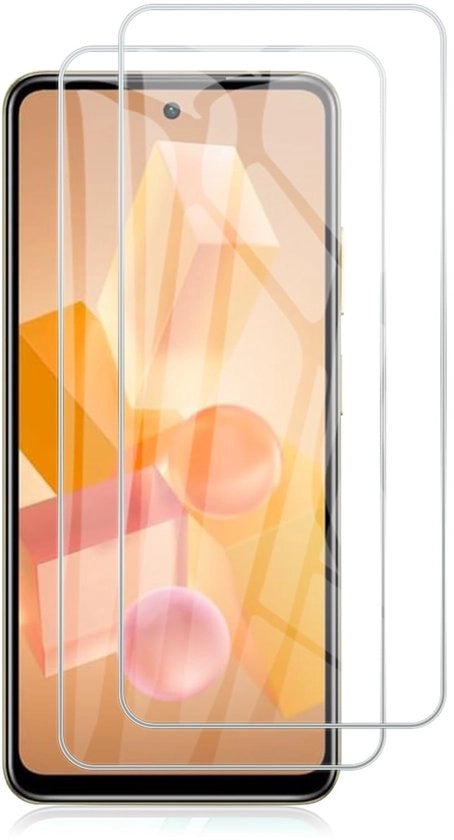 Vetrina rigida, compatibile con Infinix Hot 40i 4G, 2 pezzi, durezza 9H, pellicola protettiva display, estremamente resistente, resistente ai graffi, pellicola protettiva display HD per Infinix Hot 40i 4G.