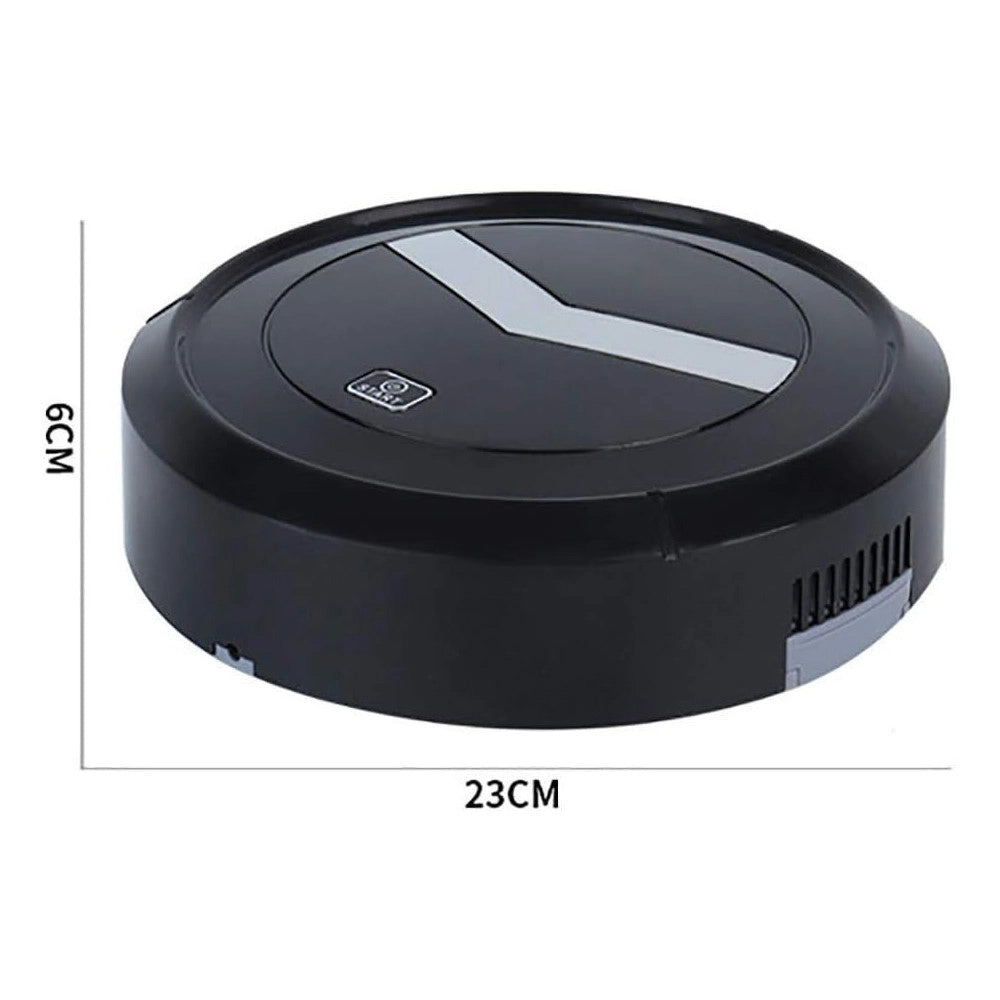 Trade Shop - Robot Aspirapolvere Automatico Ultrasottile Smart 1500pa Silenzioso No Sacchetto -