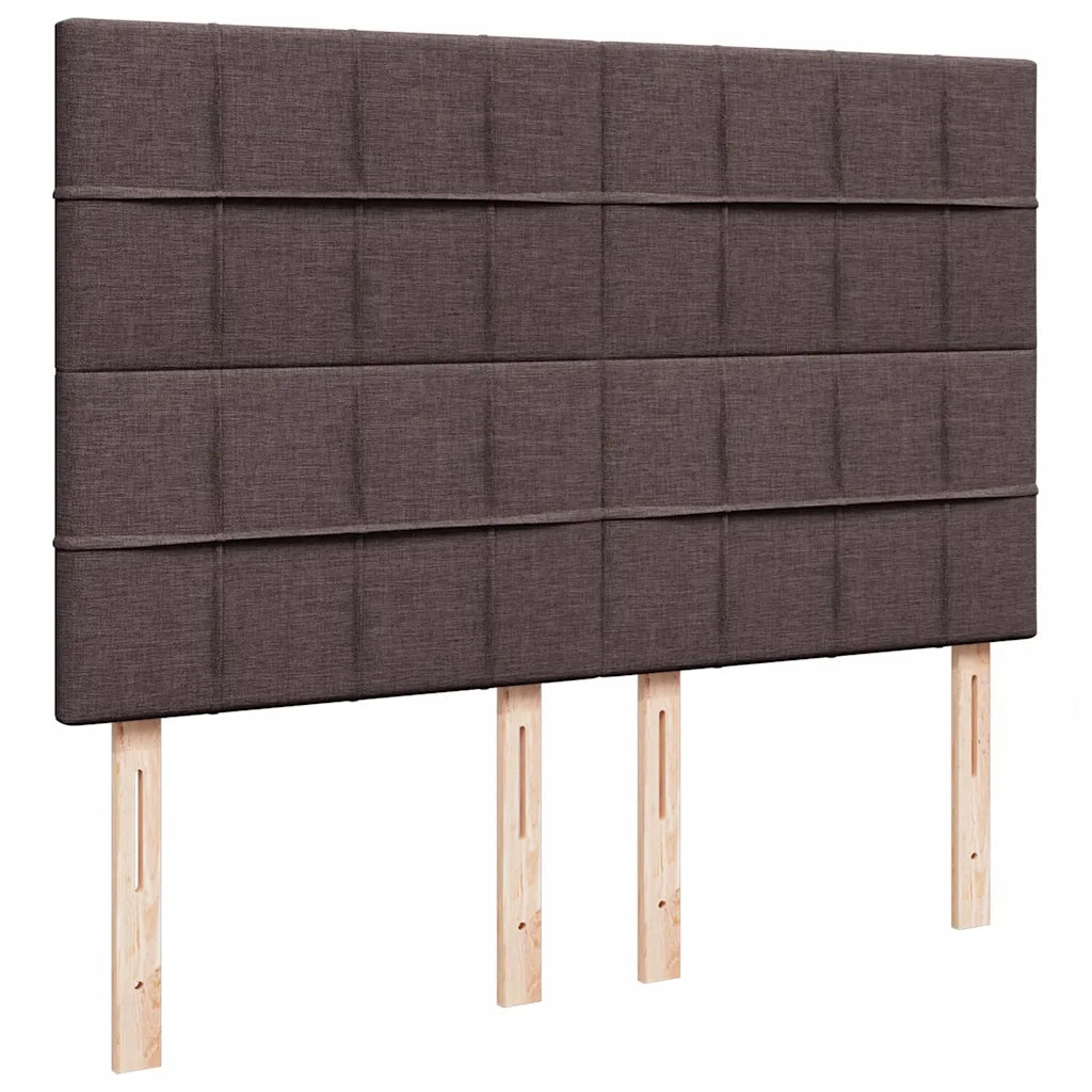 Struttura Letto Pouf con Materasso 140x200 cm in Tessuto 3314013