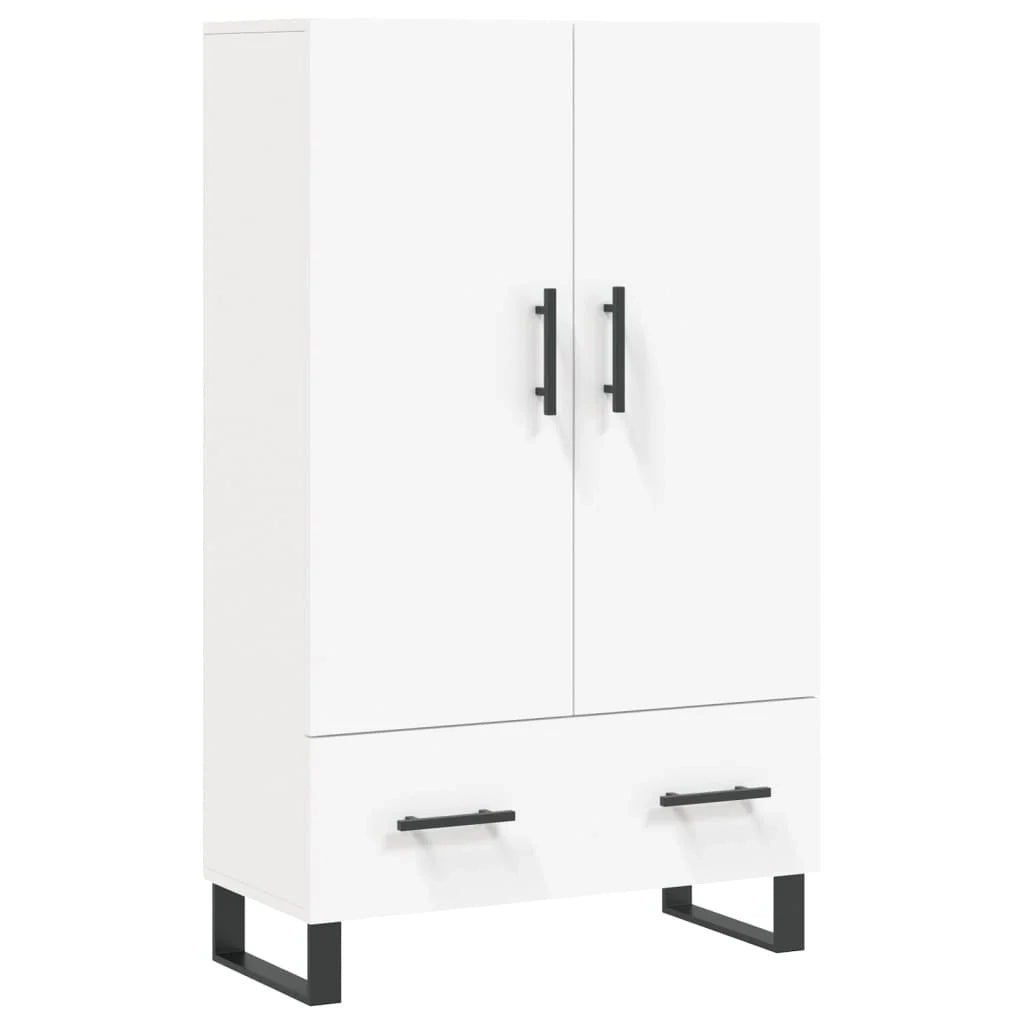 Buffet credenza cassettiera mobiletto mobile contenitore organizer cucina soggiorno salotto alto 69,5 x 31 x 115 cm legno ingegnerizzato bianco 02_0032502