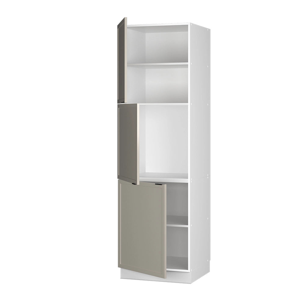 Vicco Mobile per forno da incasso GrigioBeige 60 cm