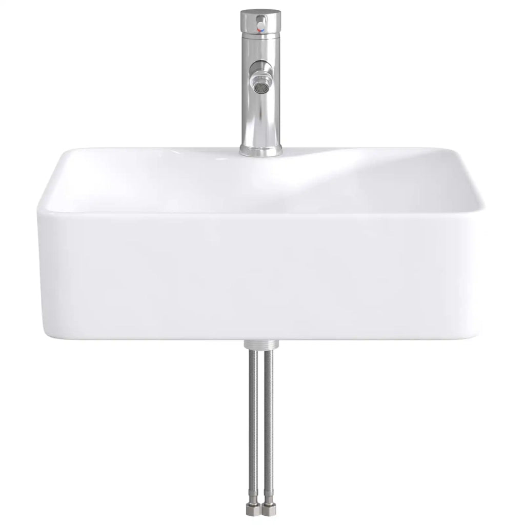 Lavabo da bagno Cromato 48,5 x 37,5 x 13 cm Metallo