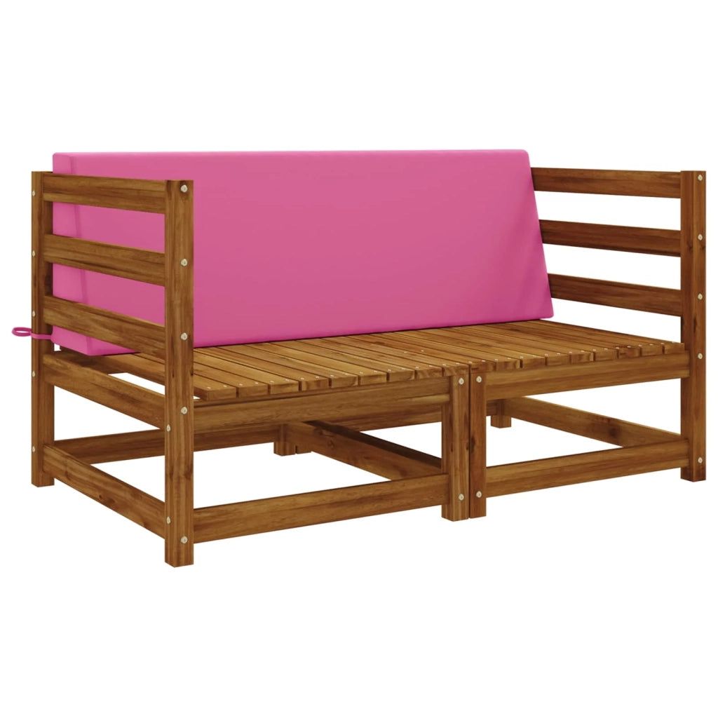 Cuscino schienale SOEST 100% Poliestere Rosa 120 x 20 x 40 cm 946755