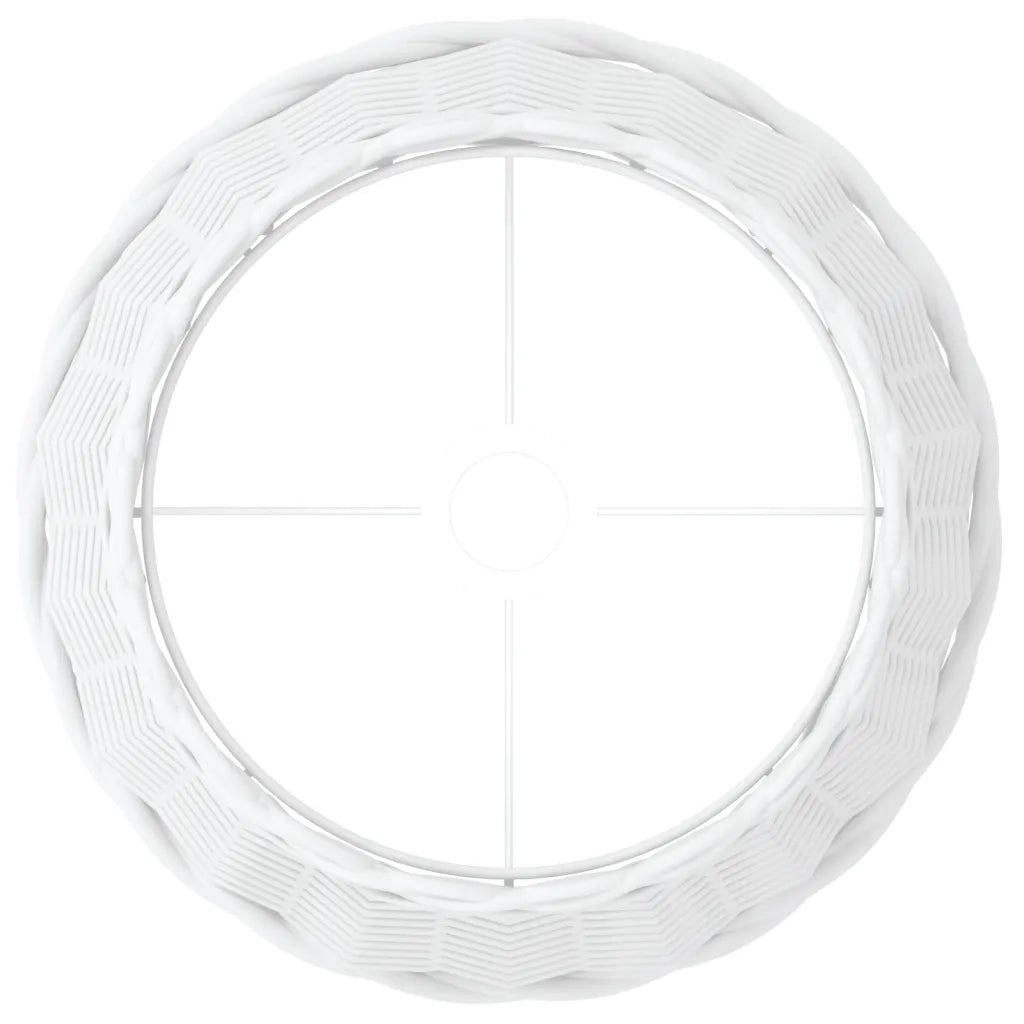 Paralume Bianco ?38x23 cm in Vimini CFW5980887