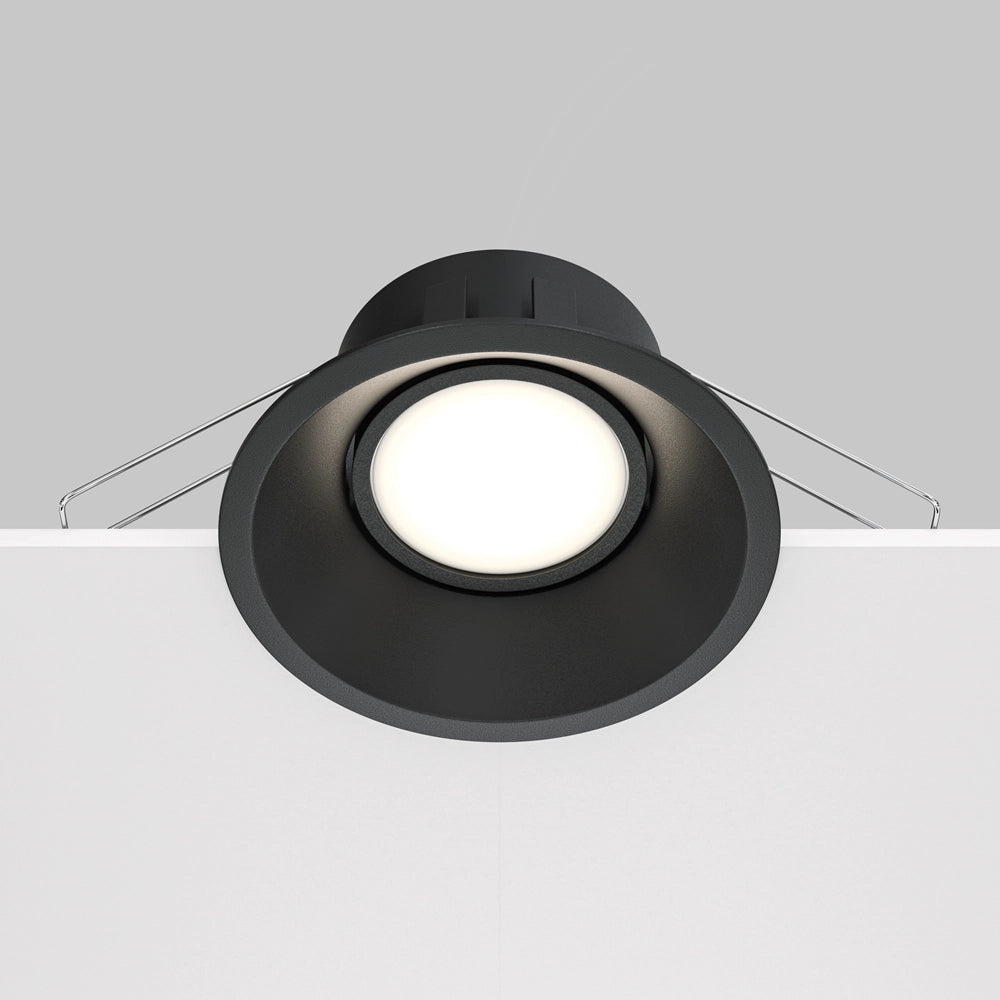 Maytoni DOT faretto incasso soffitto nero GU10 DL028-2-01B