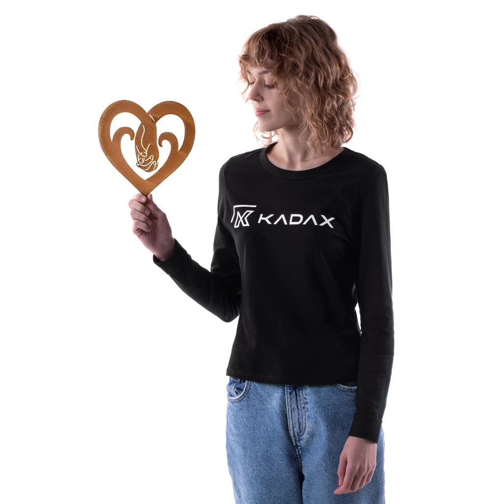 KADAX Ozdoba cortenowa Serce P25723 pakiet 6szt K1