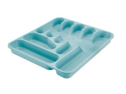 Portaposate da Cassetto Grande Blu Delfin 38 x 42 x 4,5 cm