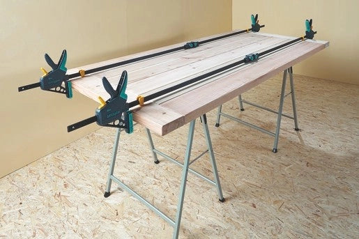 Wolfcraft Adattatore per Unire 2 Morsetti a Una Mano per Serraggio – 3038000