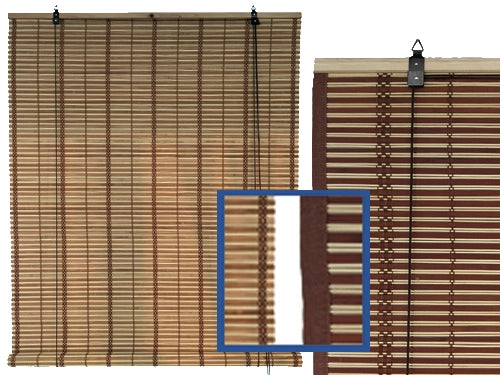 TAPPARELLA FOLK MARRONE 100XH160CM