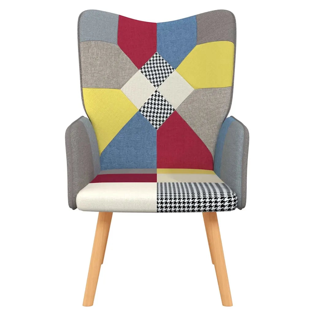 Divano Sedia-Poltrona Relax in Tessuto Patchwork 843710