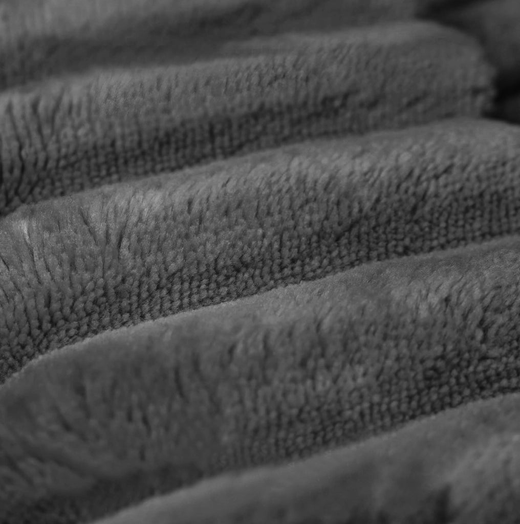 OTTOMANA modulare in tessuto corduroy Dark Grey