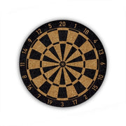 Sostegni per bicchieri in design di darts in un set di 6 in curcuma per bicchieri e tazze - Sostegni per bicchieri con design di darts - Decorazione per darts