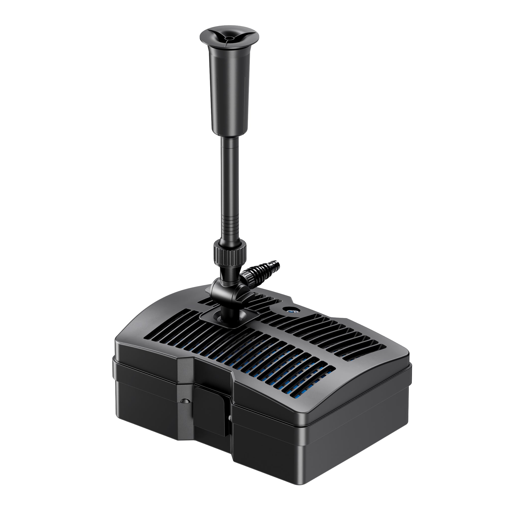 CUF-6000 3in1 Filtro, Pompa 2500l/h 54W e Chiarificatore UV 9 W per laghetti e fontane