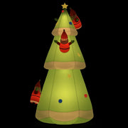 Albero di Natale | Decorazioni natalizie Gonfiabile con LED 500 cm