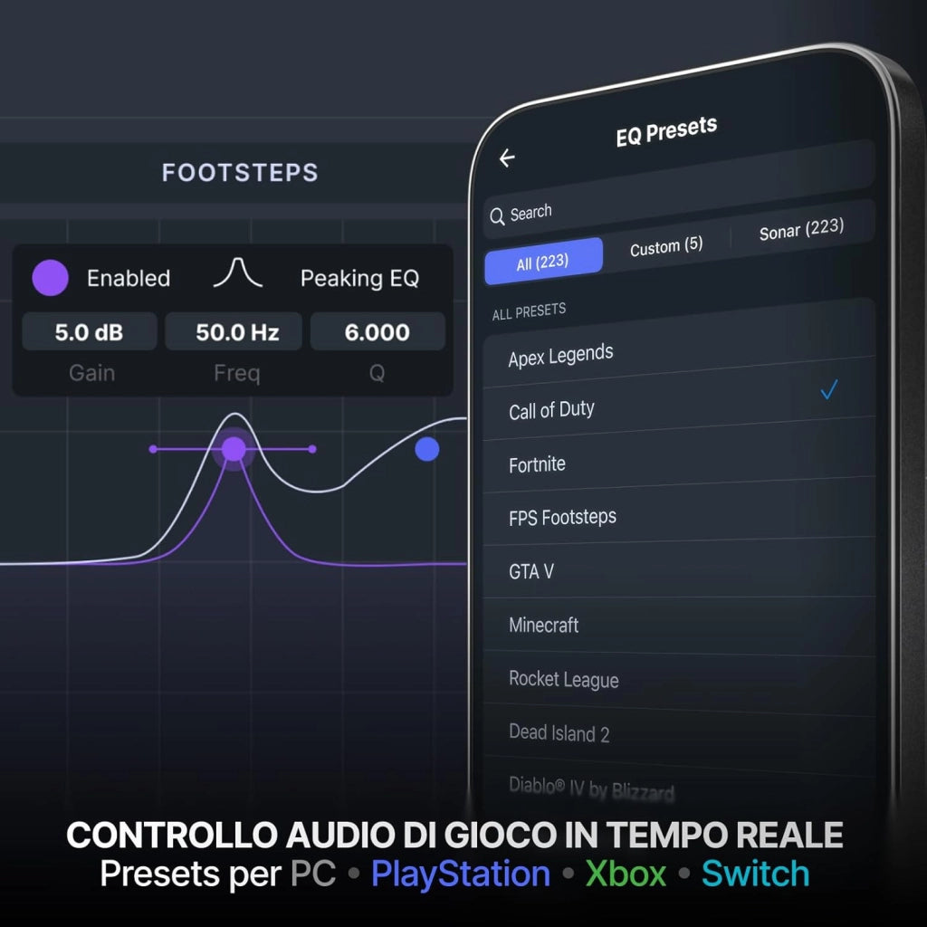 Arctis Nova Elite - Cuffie da gaming wireless - 96kHz/24bit - Speaker in fibra di carbonio - ANC - Eliminaz. rumore con IA - App - 2,4GHz + BT - Multisource; OmniPlay PC+PS+Xbox - Nero