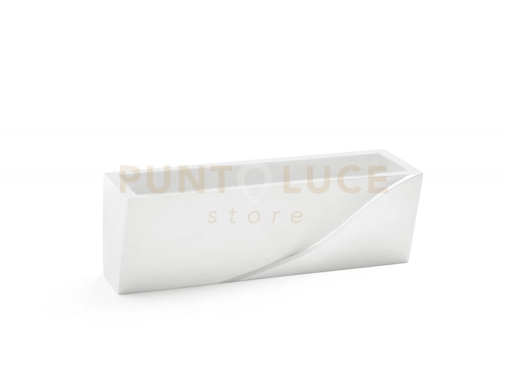 Applique a parete PELLENE 1 Luce in gesso bianco attacco G9 22cm