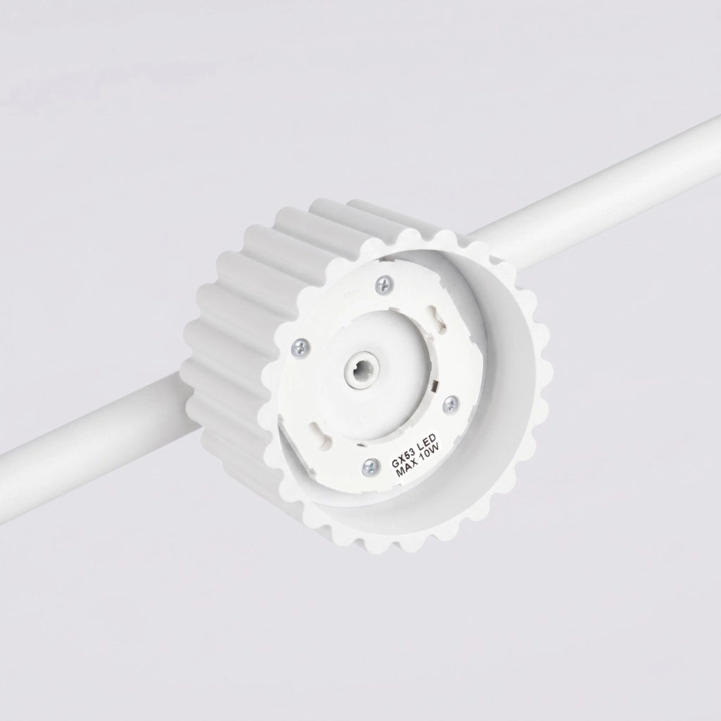 Lampadario AURA 4 bianco Gx53