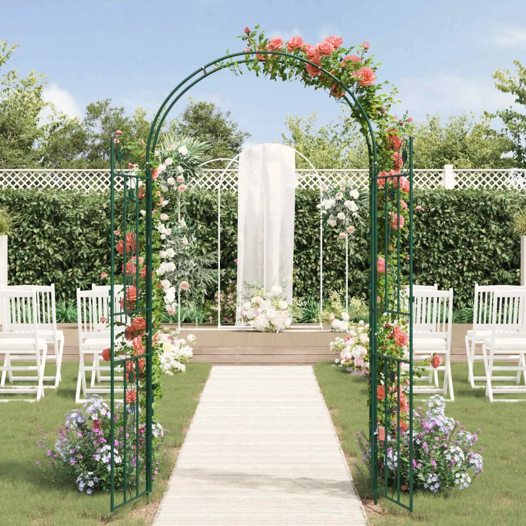 Arco da Giardino Tinta unita Verde 115 x 37 x 226 cm CFW8485351