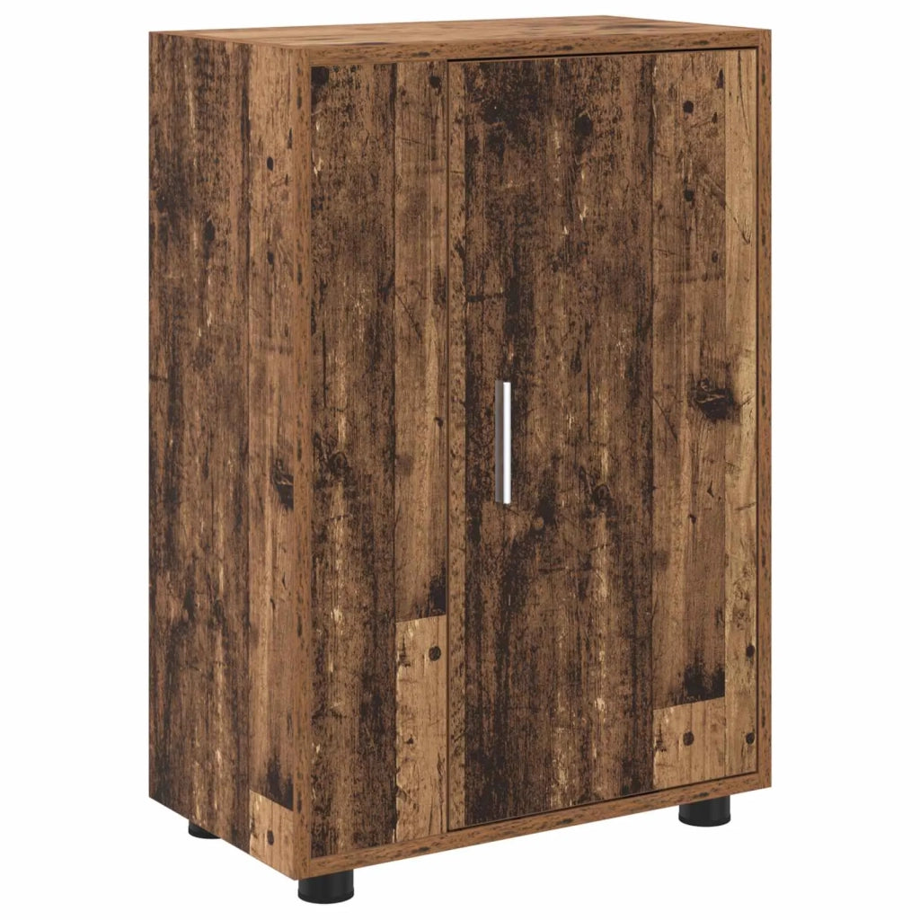 Set mobile TV 4 pz | Armadietto TV | Mobile Porta TV Legno vecchio Legno multistrato