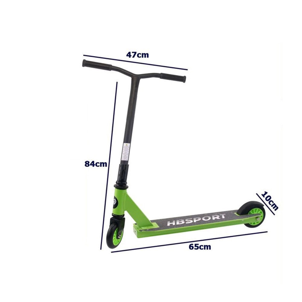Trade Shop - Monopattino Due Ruote Veloce E Leggero Versatile Per Bambini E Ragazzi Svago -