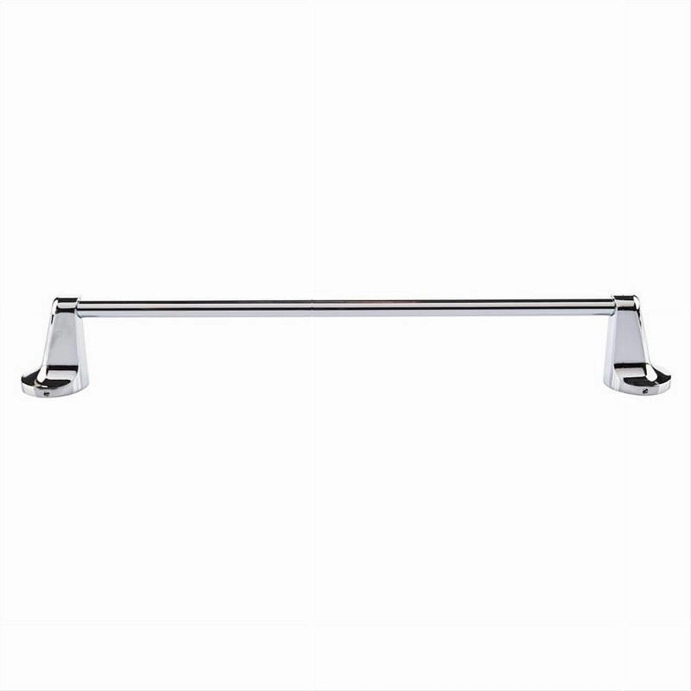 Trade Shop - Porta Asciugamani Portasciugamani Cromato 40 Cm Maniglione A Parete Bagno 79812 -