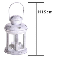 Set 3 Lanterne Rotonde Stelle 15x10 cm