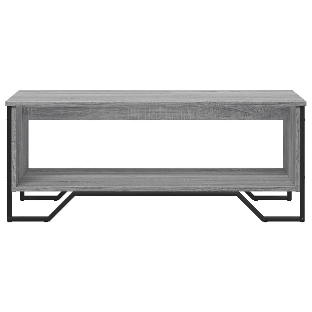 Tavolino da Salotto Grigio Sonoma 100x51x40cm Legno Multistrato