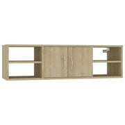Scaffale a parete | Ripiano a parete | Mensola a parete Rovere Sonoma 102x30x29 cm Legno Multistrato