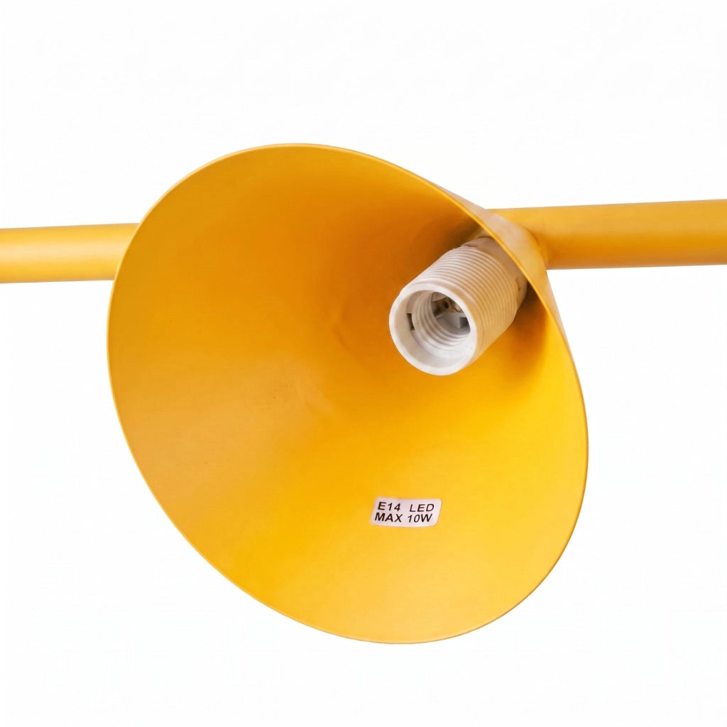 Lampadario NOX 4L giallo
