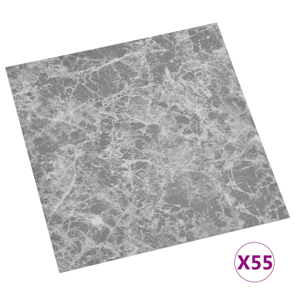 Tavole per Pavimenti 5,11 m2 55 pz PVC Grigio CFW8763500