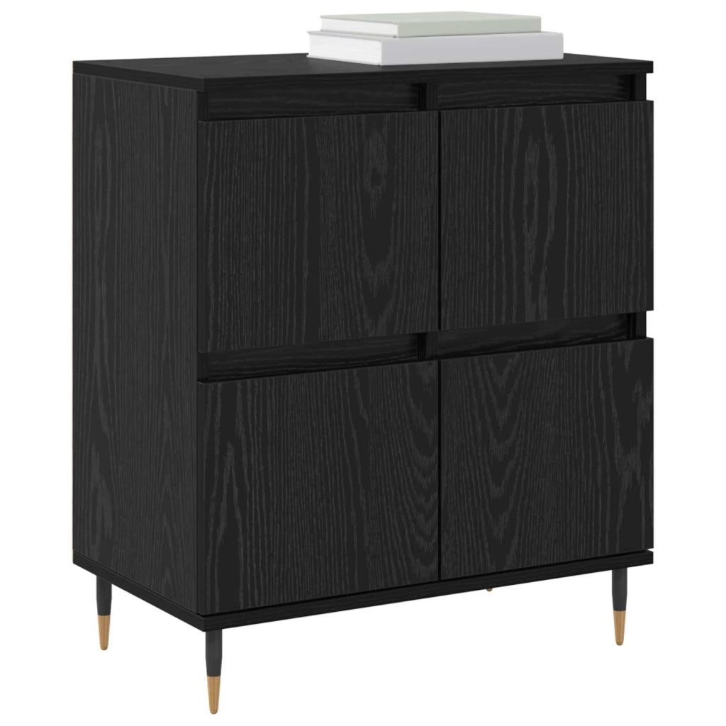 Armadio 2 pz Rovere Nero 60 x 35 x 70 cm CFW4308640