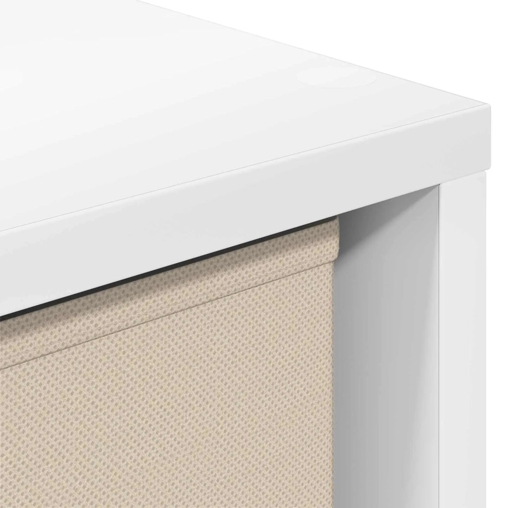Credenza | Madia | Buffet da pranzo | Armadio da pranzo con cassetto Bianco 49,5 x 22 x 47 cm